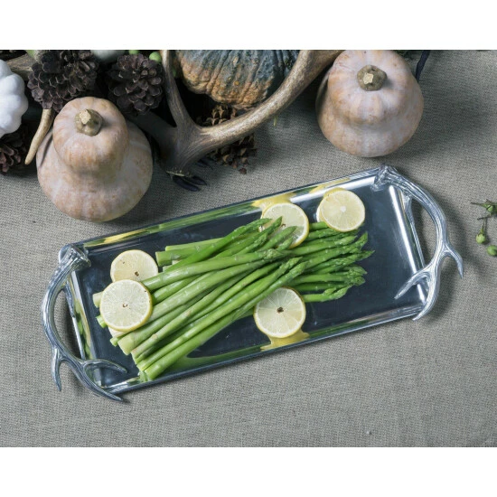 Arthur Court Designs Antler Oblong Tray Serveware 1 Arthur Court Designs Antler Oblong Tray Serveware