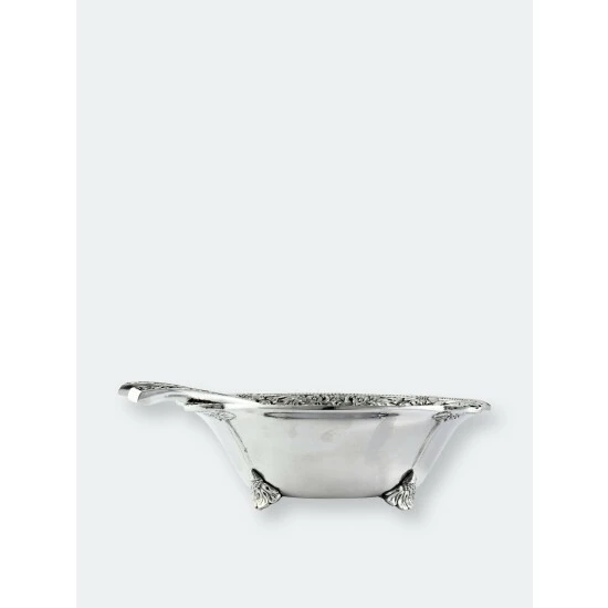 Arthur Court Designs Concho Pattern Salad Bowl With Serving Set Serveware 3 Arthur Court Designs Concho Pattern Salad Bowl With Serving Set Serveware - Image 3
