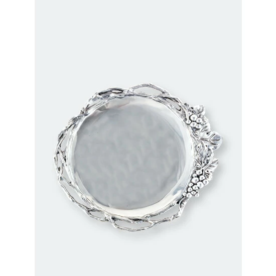 Arthur Court Designs Grape Open Vine Round Tray Large Serveware 5 Arthur Court Designs Grape Open Vine Round Tray Large Serveware - Image 5