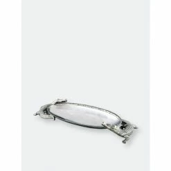 Arthur Court Designs Alligator Centerpiece Tray Serveware