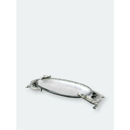Arthur Court Designs Alligator Centerpiece Tray Serveware 1 Arthur Court Designs Alligator Centerpiece Tray Serveware