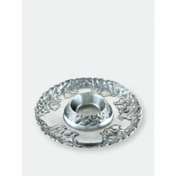 Arthur Court Designs Bunny Chip And Dip Serveware