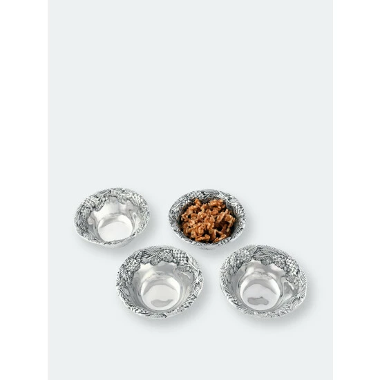 Arthur Court Designs Pine Cone Forest Dip Bowl Set Of 4 Serveware 1 Arthur Court Designs Pine Cone Forest Dip Bowl Set Of 4 Serveware
