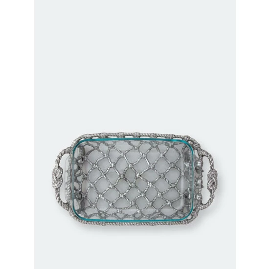 Arthur Court Designs Fish Net Casserole / Pyrex Holder Serveware 2 Arthur Court Designs Fish Net Casserole / Pyrex Holder Serveware - Image 2