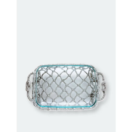 Arthur Court Designs Fish Net Casserole / Pyrex Holder Serveware 7 Arthur Court Designs Fish Net Casserole / Pyrex Holder Serveware - Image 7