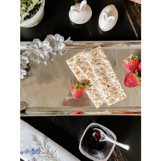 Arthur Court Designs Butterfly Oblong Dogwood Tray Serveware 1 Arthur Court Designs Butterfly Oblong Dogwood Tray Serveware