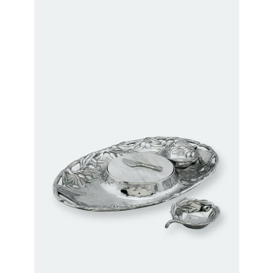 Arthur Court Designs Olive Entertainment Tray Serveware 3 Arthur Court Designs Olive Entertainment Tray Serveware - Image 3