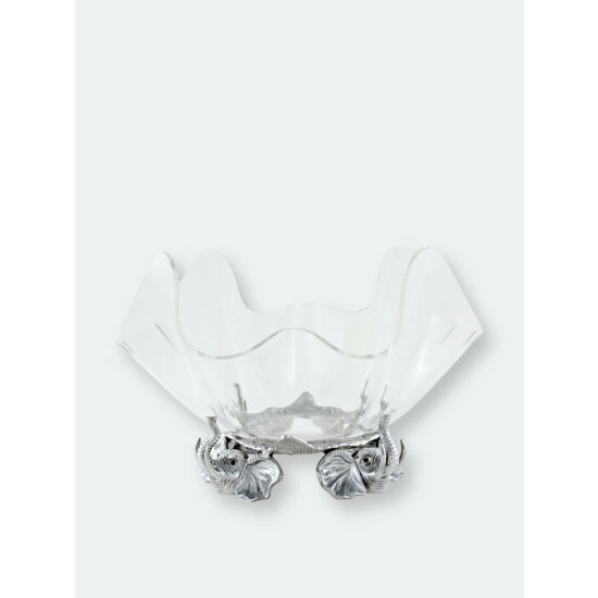 Arthur Court Designs Elephant Stand Acrylic Bowl 14 Dinnerware & Flatware 1 Arthur Court Designs Elephant Stand Acrylic Bowl 14 Dinnerware & Flatware