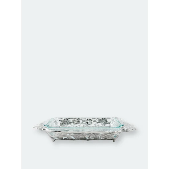 Arthur Court Designs Butterfly Pyrex Holder 3qt Serveware 6 Arthur Court Designs Butterfly Pyrex Holder 3qt Serveware - Image 6