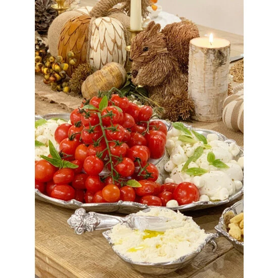 Arthur Court Designs Fleur-De-Lis Tray Entertainment Serveware 4 Arthur Court Designs Fleur-De-Lis Tray Entertainment Serveware - Image 4