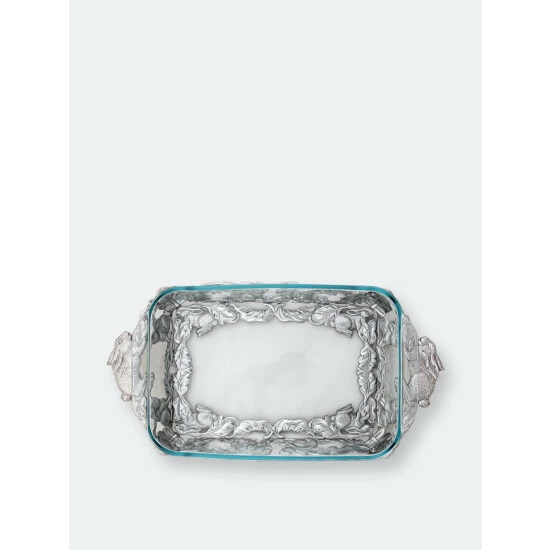 Arthur Court Designs Bunny 3-Qt Casserole W/Pyrex Serveware 2 Arthur Court Designs Bunny 3-Qt Casserole W/Pyrex Serveware - Image 2