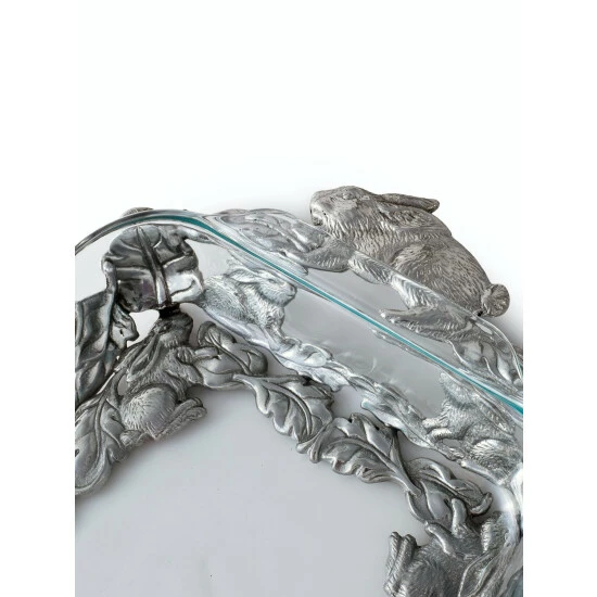 Arthur Court Designs Bunny 3-Qt Casserole W/Pyrex Serveware 3 Arthur Court Designs Bunny 3-Qt Casserole W/Pyrex Serveware - Image 3