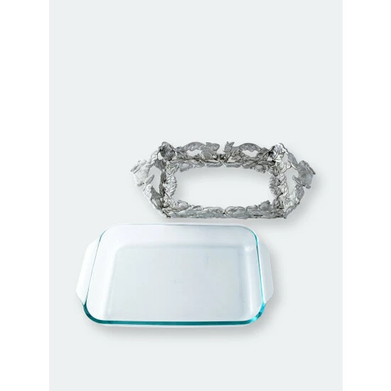 Arthur Court Designs Bunny 3-Qt Casserole W/Pyrex Serveware 5 Arthur Court Designs Bunny 3-Qt Casserole W/Pyrex Serveware - Image 5