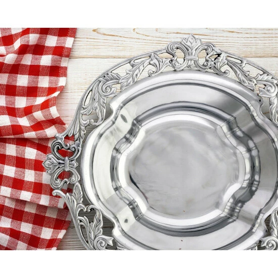 Arthur Court Designs Acanthus Serving Bowl Serveware 3 Arthur Court Designs Acanthus Serving Bowl Serveware - Image 3