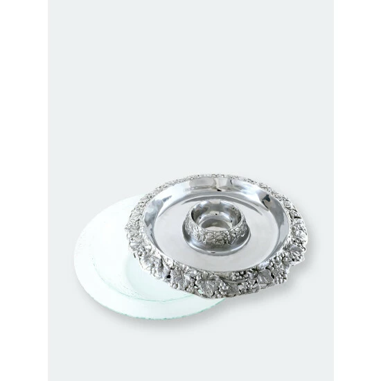 Arthur Court Designs Grape Tray With Glass Bowls Serveware 5 Arthur Court Designs Grape Tray With Glass Bowls Serveware - Image 5