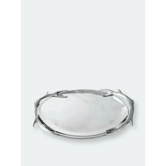 Arthur Court Designs Antler Oval Platter Serveware 3 Arthur Court Designs Antler Oval Platter Serveware - Image 3
