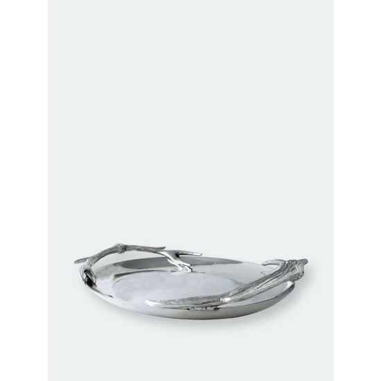 Arthur Court Designs Antler Oval Platter Serveware 4 Arthur Court Designs Antler Oval Platter Serveware - Image 4