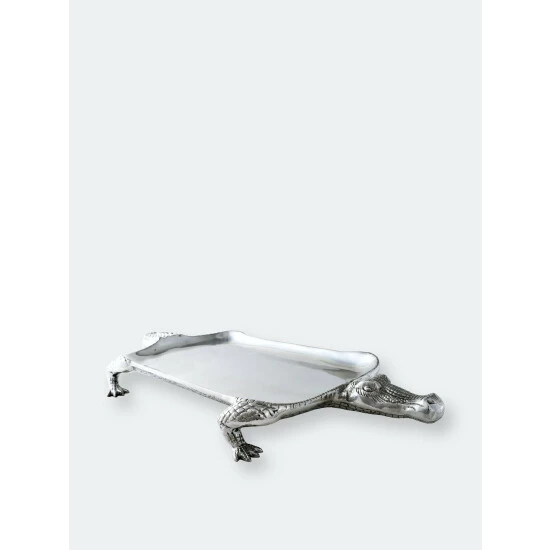 Arthur Court Designs Alligator Figural Platter Serveware 1 Arthur Court Designs Alligator Figural Platter Serveware