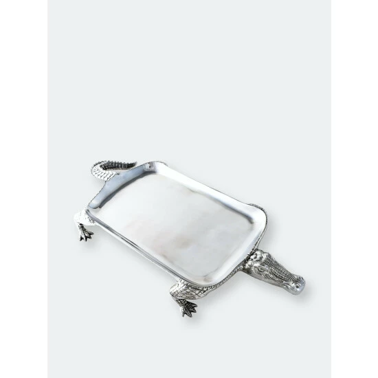 Arthur Court Designs Alligator Figural Platter Serveware 2 Arthur Court Designs Alligator Figural Platter Serveware - Image 2