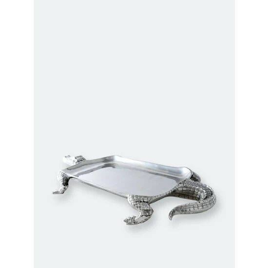 Arthur Court Designs Alligator Figural Platter Serveware 4 Arthur Court Designs Alligator Figural Platter Serveware - Image 4