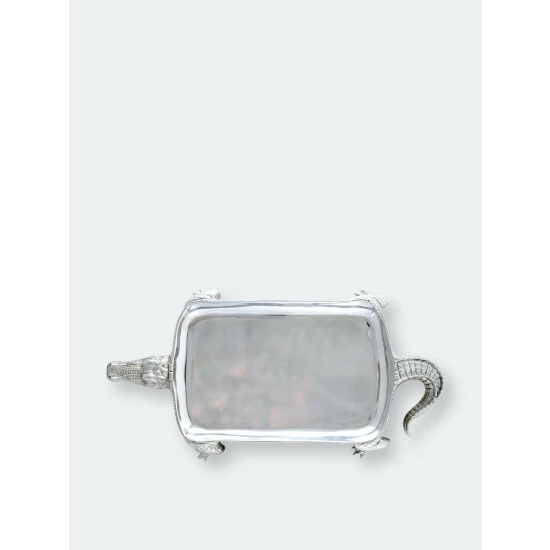 Arthur Court Designs Alligator Figural Platter Serveware 6 Arthur Court Designs Alligator Figural Platter Serveware - Image 6