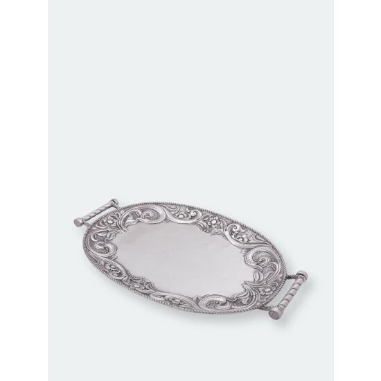 Arthur Court Designs Western Leather Serving Tray Serveware 1 Arthur Court Designs Western Leather Serving Tray Serveware