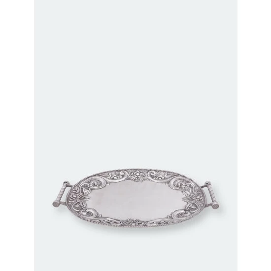 Arthur Court Designs Western Leather Serving Tray Serveware 3 Arthur Court Designs Western Leather Serving Tray Serveware - Image 3