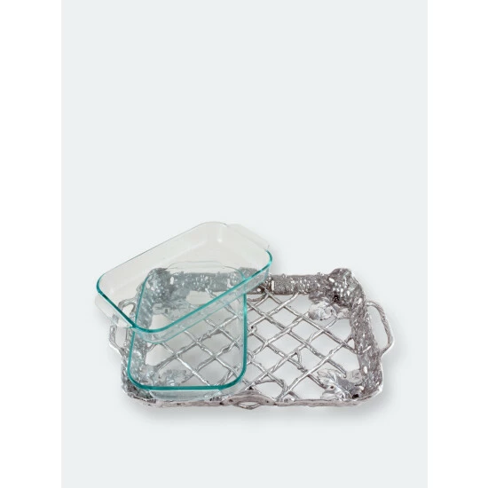 Arthur Court Designs Grape Pyrex Holder 2qt Serveware 2 Arthur Court Designs Grape Pyrex Holder 2qt Serveware - Image 2