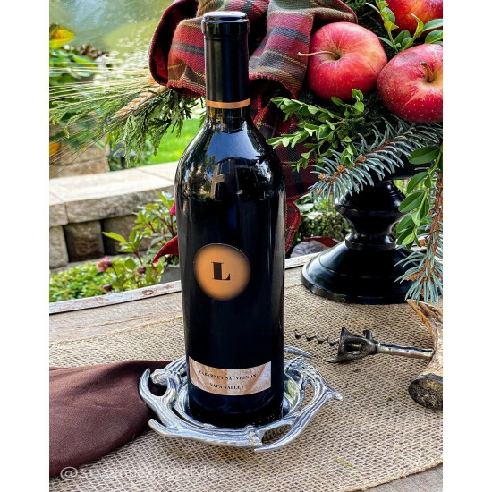 Arthur Court Designs Antler Wine Coaster Barware 6 Arthur Court Designs Antler Wine Coaster Barware - Image 6