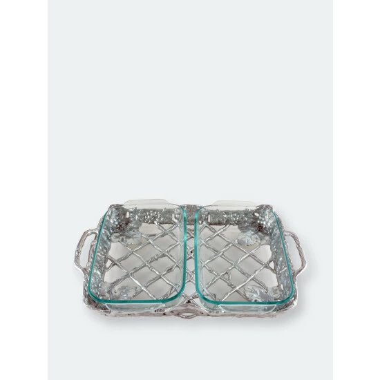 Arthur Court Designs Grape Pyrex Holder 2qt Serveware 4 Arthur Court Designs Grape Pyrex Holder 2qt Serveware - Image 4