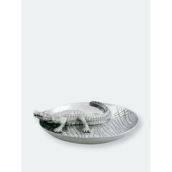 Arthur Court Designs Alligator Chip And Dip Serveware 1 Arthur Court Designs Alligator Chip And Dip Serveware