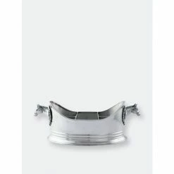 Arthur Court Designs Horse Head Silverware Caddy Serveware