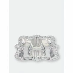 Arthur Court Designs Acanthus Chip And Dip Serveware