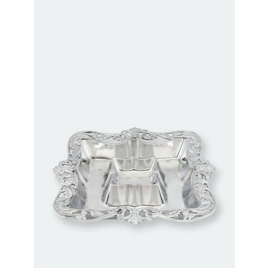 Arthur Court Designs Acanthus Chip And Dip Serveware 1 Arthur Court Designs Acanthus Chip And Dip Serveware