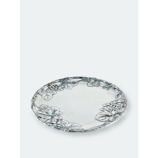 Arthur Court Designs Grape 12 Round Plate Dinnerware & Flatware 1 Arthur Court Designs Grape 12 Round Plate Dinnerware & Flatware