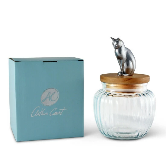 Arthur Court Designs Cat Treat Jar Accessories 9 Arthur Court Designs Cat Treat Jar Accessories - Image 9