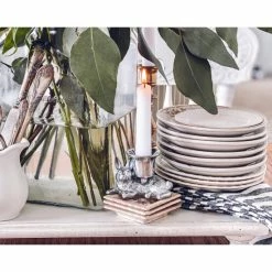 Arthur Court Designs Rabbit Candle Holders Decorative Accents