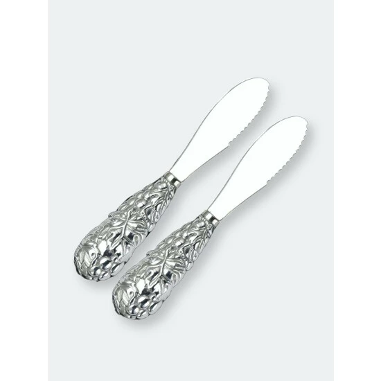 Arthur Court Designs Grape Set/2 Spreaders Serrated Dinnerware & Flatware 1 Arthur Court Designs Grape Set/2 Spreaders Serrated Dinnerware & Flatware