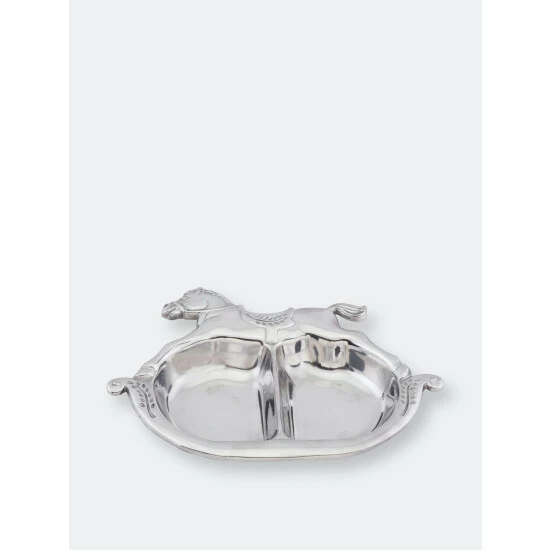 Arthur Court Designs Rocking Horse Divided Plate Dinnerware & Flatware 3 Arthur Court Designs Rocking Horse Divided Plate Dinnerware & Flatware - Image 3