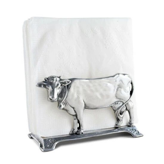 Arthur Court Designs Cow Napkin Holder Dinnerware & Flatware 2 Arthur Court Designs Cow Napkin Holder Dinnerware & Flatware - Image 2