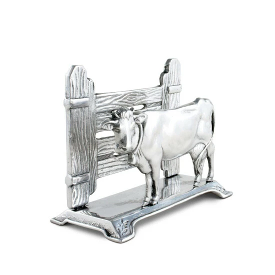 Arthur Court Designs Cow Napkin Holder Dinnerware & Flatware 4 Arthur Court Designs Cow Napkin Holder Dinnerware & Flatware - Image 4
