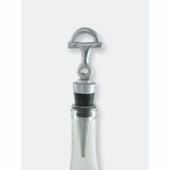 Arthur Court Designs Equestrian Bottle Stopper Barware