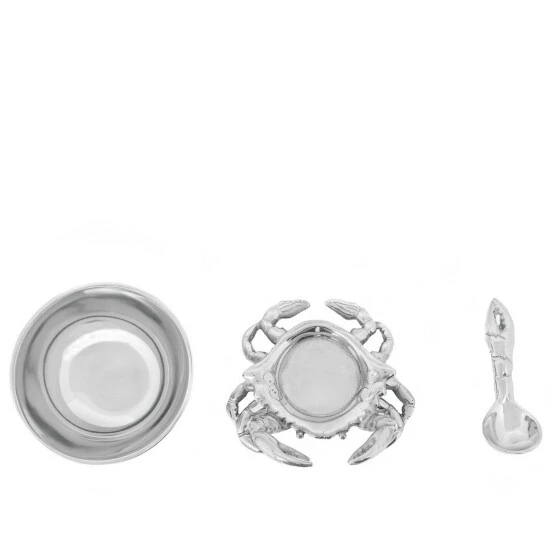 Arthur Court Designs Crab 3-Piece Condiment Set Serveware Arthur Court Designs Crab 3-Piece Condiment Set Serveware -Arthur Court Designs Sales unnamed file 2804