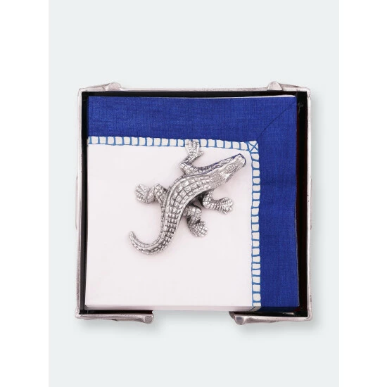 Arthur Court Designs Alligator Napkin Weight Dinnerware & Flatware 1 Arthur Court Designs Alligator Napkin Weight Dinnerware & Flatware