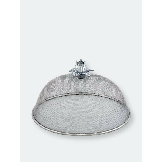 Arthur Court Designs Magnolia Stainless Mesh Picnic Cover Serveware 1 Arthur Court Designs Magnolia Stainless Mesh Picnic Cover Serveware