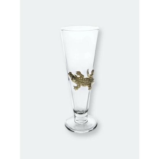 Arthur Court Designs Alligator 24 Gold Plated Pilsner Drinkware 1 Arthur Court Designs Alligator 24 Gold Plated Pilsner Drinkware