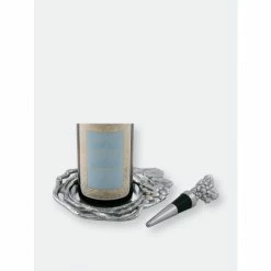 Arthur Court Designs Grape Wine Coaster And Stopper Set Barware -Arthur Court Designs Sales unnamed file 286