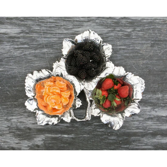 Arthur Court Designs Grape 3-Bowl Bowl Dinnerware & Flatware 6 Arthur Court Designs Grape 3-Bowl Bowl Dinnerware & Flatware - Image 6