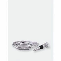 Arthur Court Designs Grape Wine Coaster And Stopper Set Barware -Arthur Court Designs Sales unnamed file 287