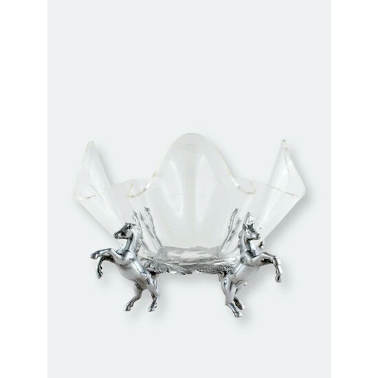 Arthur Court Designs Horse Stand Acrylic Bowl 11 Dinnerware & Flatware 1 Arthur Court Designs Horse Stand Acrylic Bowl 11 Dinnerware & Flatware